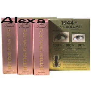 NIB-Too Faced Better Than Sex Mascara- Mini Size, 0.13 oz-Black-3-Pack-Authentic
